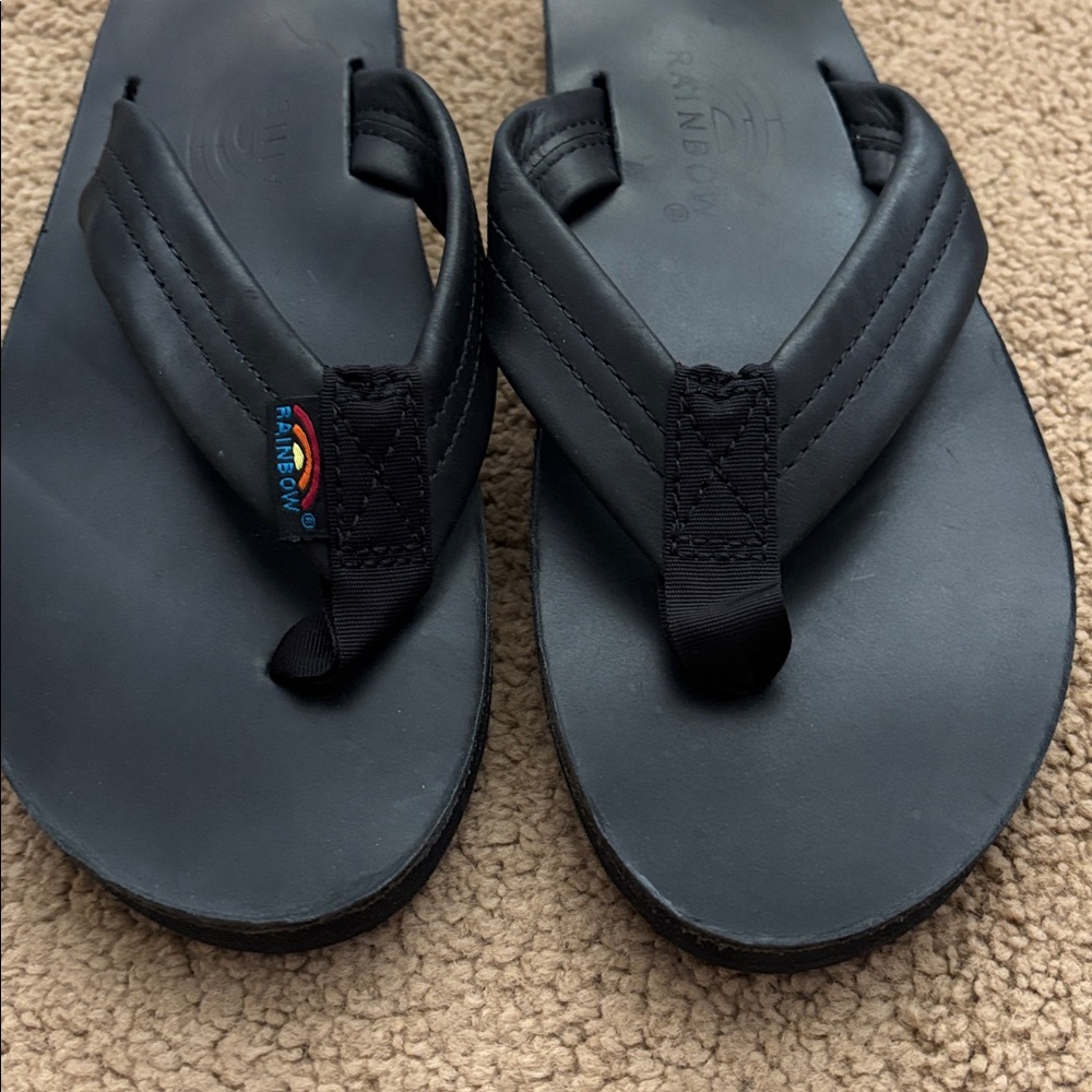 Brand New Rainbow Flip Flops - Picture 4 of 4